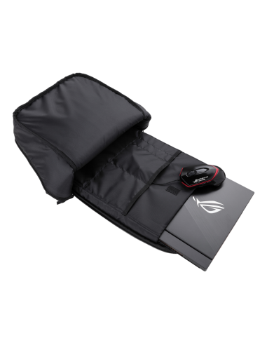 ASUS ROG Backpack BP1501G Holographic Edition 43,2 cm (17") Mochila Negro, Gris