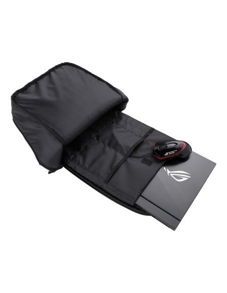 ASUS ROG Backpack BP1501G Holographic Edition 43,2 cm (17") Mochila Negro, Gris