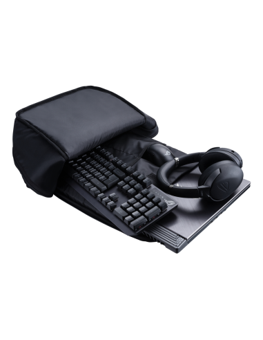 ASUS ROG Backpack BP1501G Holographic Edition 43,2 cm (17") Mochila Negro, Gris