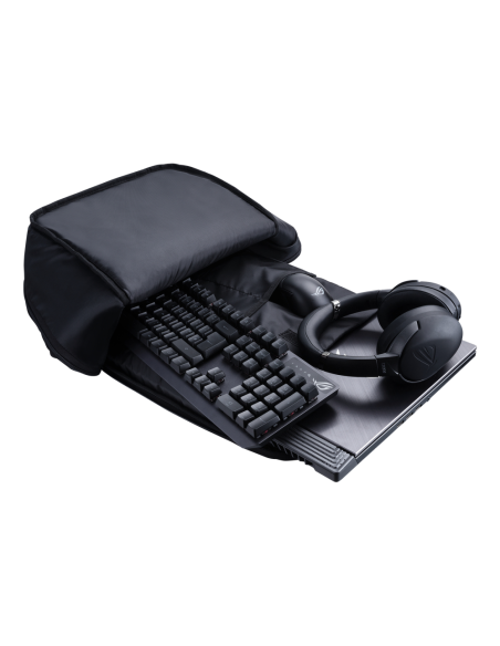 ASUS ROG Backpack BP1501G Holographic Edition 43,2 cm (17") Mochila Negro, Gris