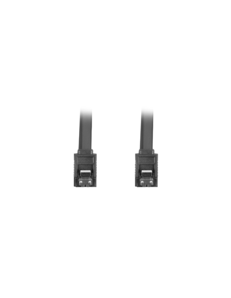 Lanberg CA-SASA-14CU-0050-BK cable de SATA 0,5 m SATA 7-pin Negro