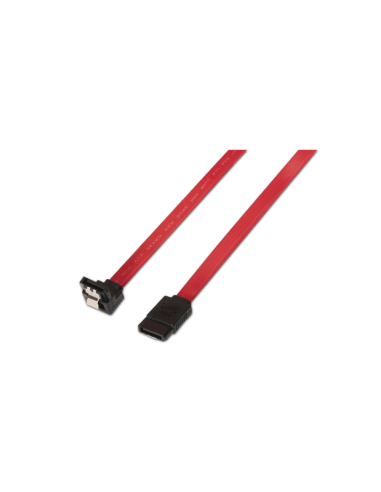 AISENS A130-0156 cable de SATA 0,5 m SATA 7-pin Negro, Rojo