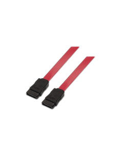 AISENS A130-0153 cable de SATA 0,5 m SATA 7-pin Negro, Rojo 2