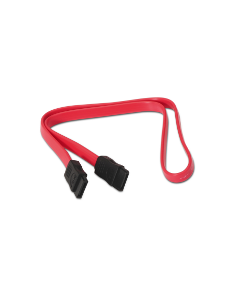 AISENS A130-0153 cable de SATA 0,5 m SATA 7-pin Negro, Rojo