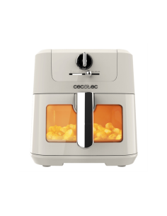 Cecotec Antique 5000 Window Sencillo 5 L Independiente 1500 W Freidora de aire caliente Blanco