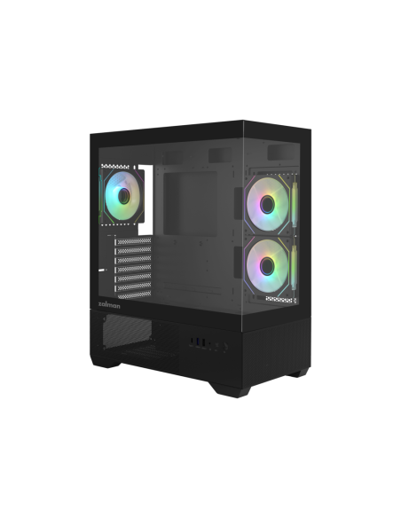 Zalman CHRONIX BLACK Midi Tower Negro