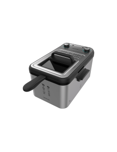 Cecotec CleanFry Infinity 3000 Sencillo 3 L Independiente 2400 W Freidora Acero inoxidable