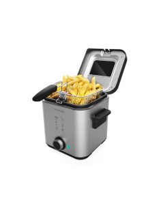 Cecotec 03102 freidora Sencillo 1,5 L Independiente 900 W Acero inoxidable