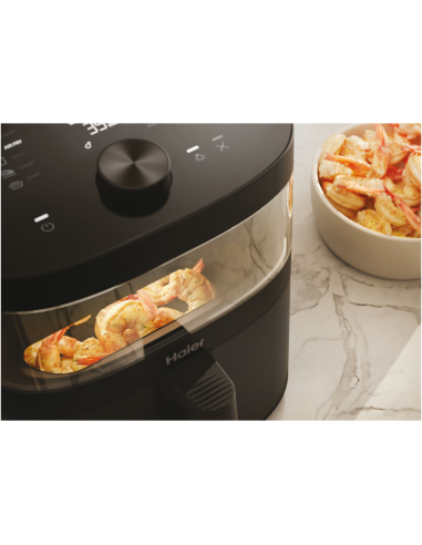 Haier I-Master Series 5 HAF5TWA 011 6,5 L Independiente 2000 W Freidora de aire caliente Negro