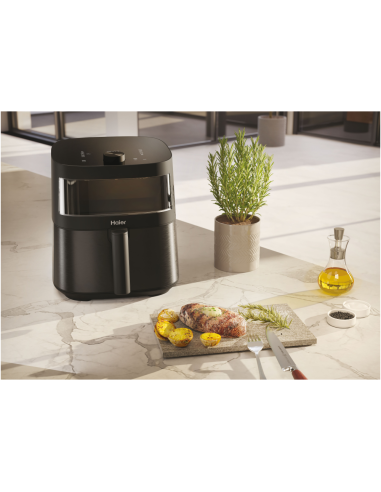 Haier I-Master Series 5 HAF5TWA 011 6,5 L Independiente 2000 W Freidora de aire caliente Negro