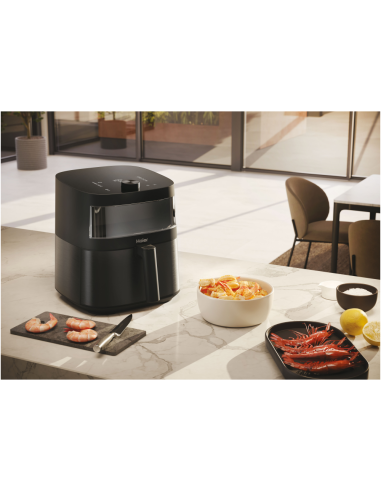 Haier I-Master Series 5 HAF5TWA 011 6,5 L Independiente 2000 W Freidora de aire caliente Negro