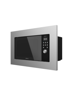 Cecotec 01380 microondas Negro, Acero Microondas con grill Integrado 20 L 700 W
