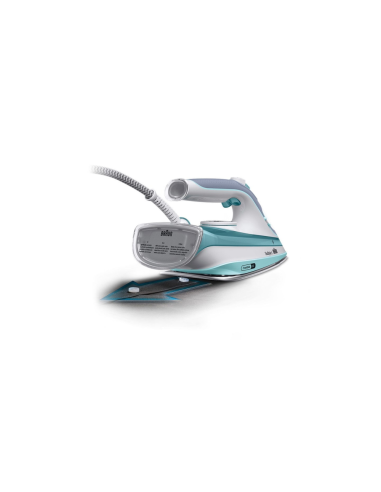 Braun TexStyle 3 SI 5017 GR Plancha a vapor Suela de cerámica 2700 W Gris, Turquesa, Blanco