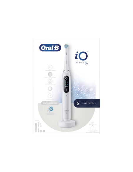 Oral-B iO 8S Adulto Cepillo dental vibratorio Blanco