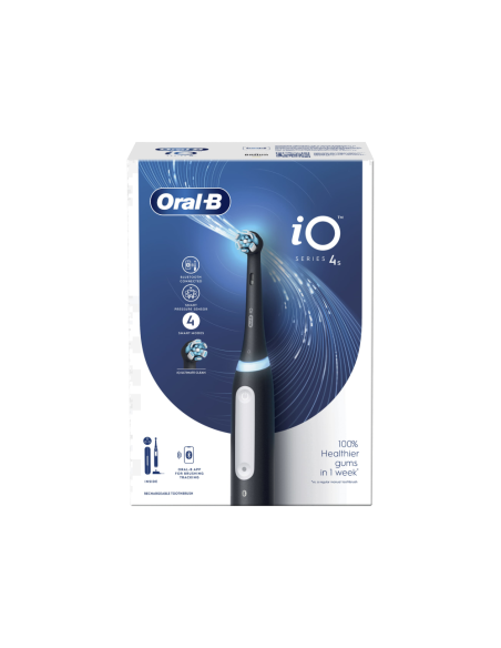 Oral-B iO 4S Adulto Cepillo dental vibratorio Negro