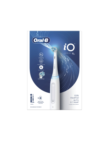 Oral-B iO 4S Adulto Cepillo dental vibratorio Blanco
