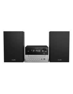 Philips TAM3205M2/77 sistema de audio para el hogar Microcadena de música para uso doméstico 20 W Negro, Plata 2