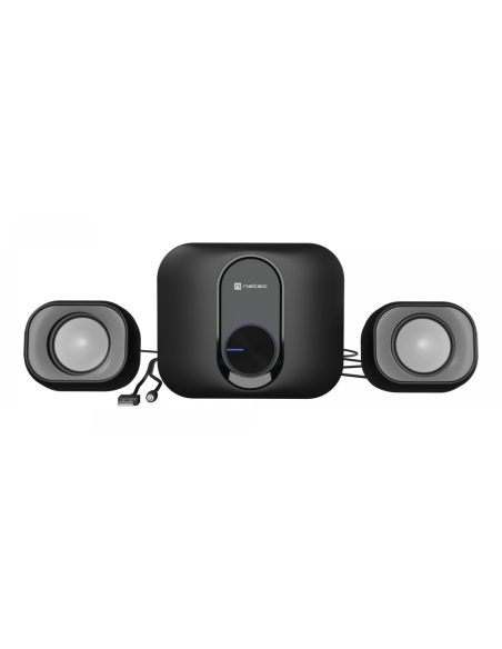 NATEC NGL-2111 sistema de audio para el hogar Minicadena de música para uso doméstico 3 W Negro