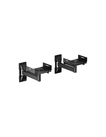 AISENS Soporte Universal De Pared Giratorio E Inclinable Para Altavoces, Negro