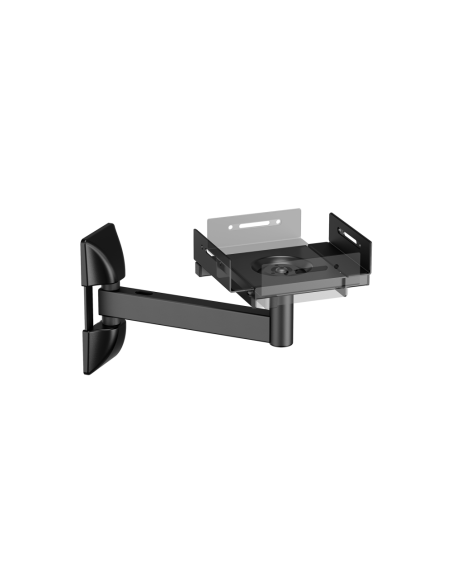 AISENS Soporte Universal De Pared Giratorio E Inclinable Para Altavoces, Negro