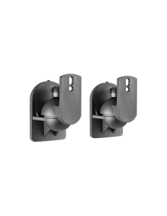 AISENS Soporte Universal De Pared Giratorio E Inclinable Para Altavoces, Negro 2