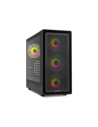 NOX Hummer Aero Midi Tower Negro