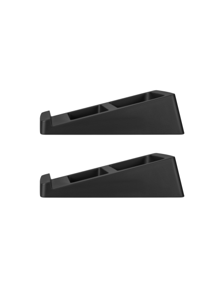 AISENS Soporte Universal De Sobremesa Para Altavoces, Negro