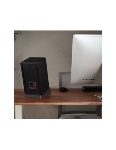 AISENS Soporte Universal De Sobremesa Para Altavoces, Negro