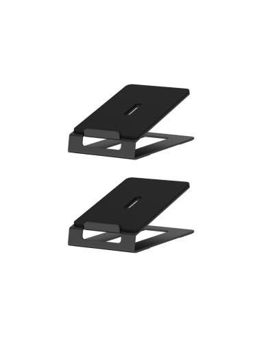 AISENS Soporte Universal De Sobremesa Para Altavoces, Negro