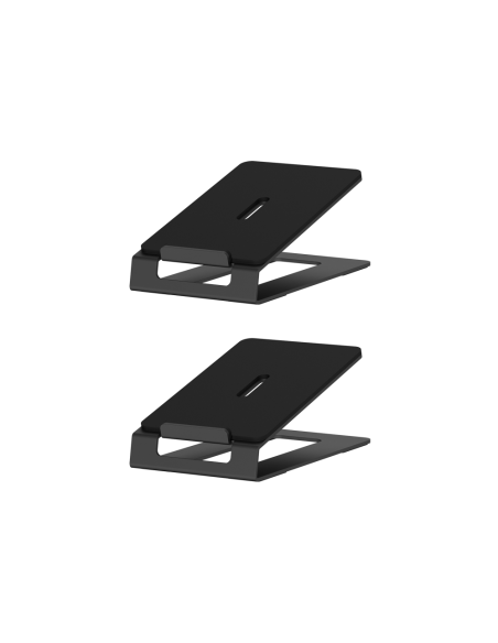 AISENS Soporte Universal De Sobremesa Para Altavoces, Negro