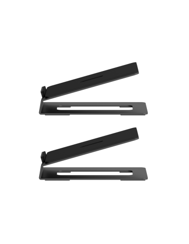 AISENS Soporte Universal De Sobremesa Para Altavoces, Negro