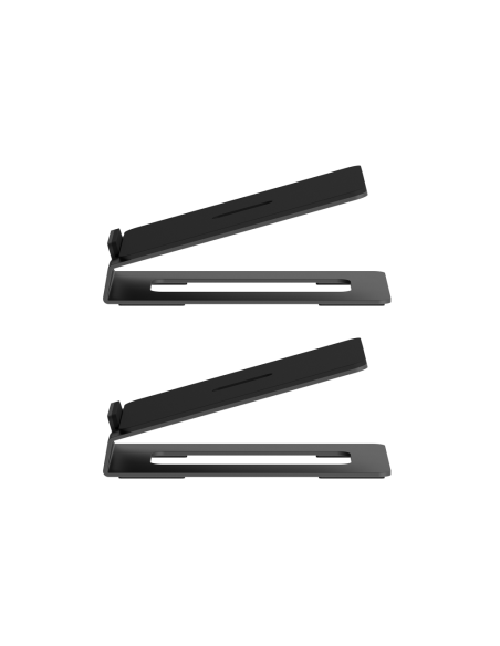 AISENS Soporte Universal De Sobremesa Para Altavoces, Negro