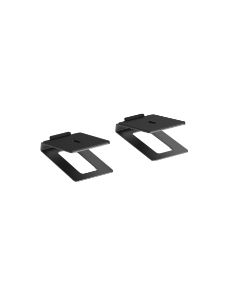 AISENS Soporte Universal De Sobremesa Para Altavoces, Negro