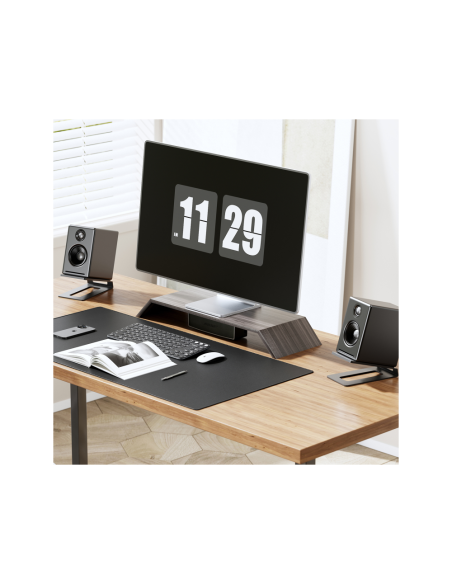 AISENS Soporte Universal De Sobremesa Para Altavoces, Negro