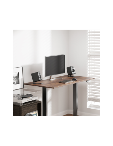 AISENS Soporte Universal De Sobremesa Para Altavoces, Negro