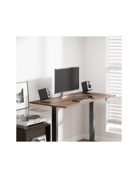 AISENS Soporte Universal De Sobremesa Para Altavoces, Negro