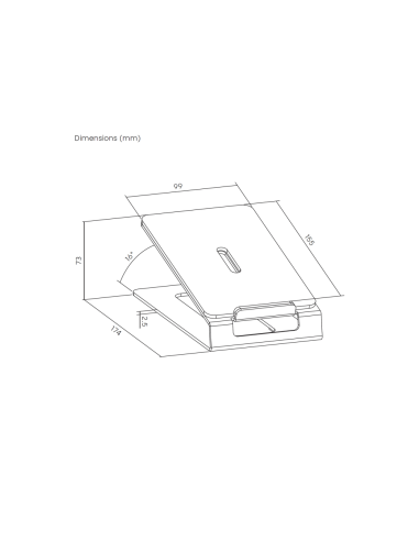 AISENS Soporte Universal De Sobremesa Para Altavoces, Negro
