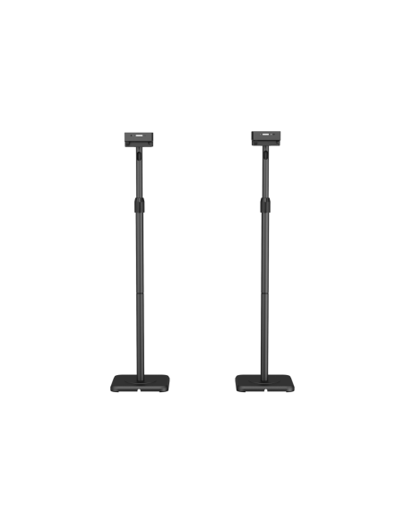 AISENS Soporte Universal De Suelo Giratorio E Inclinable Para Altavoces, Negro