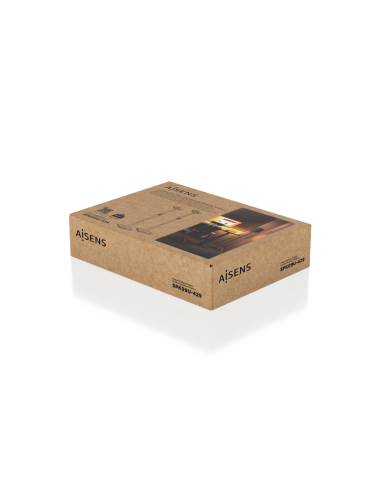 AISENS Soporte Universal De Suelo Giratorio E Inclinable Para Altavoces, Negro