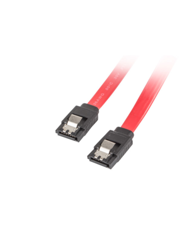 Lanberg CA-SASA-14CU-0050-R cable de SATA 0,5 m SATA 7-pin Rojo