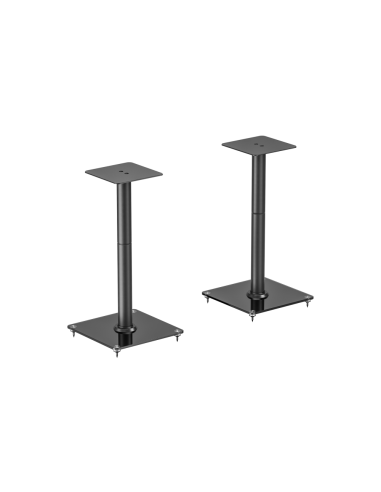 AISENS Soporte Universal De Suelo Para Altavoces, Negro