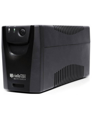 Riello Net Power 600 sistema de alimentación ininterrumpida (UPS) Línea interactiva 0,6 kVA 360 W 4 salidas AC