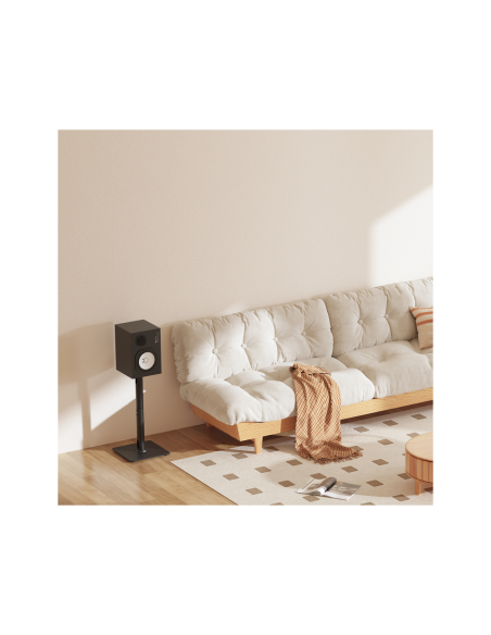 AISENS Soporte Universal De Suelo Para Altavoces, Negro