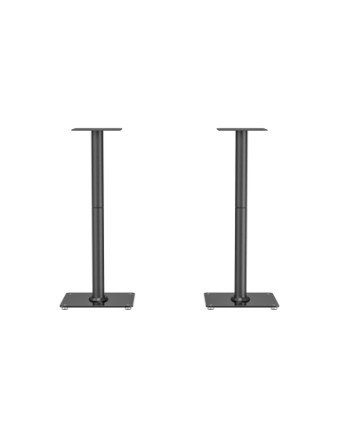 AISENS Soporte Universal De Suelo Para Altavoces, Negro