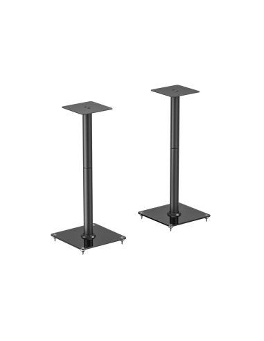 AISENS Soporte Universal De Suelo Para Altavoces, Negro