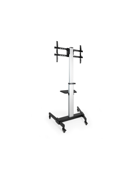 TooQ Hera Soporte de Suelo de Aluminio con Ruedas para Pantalla 37"-86"