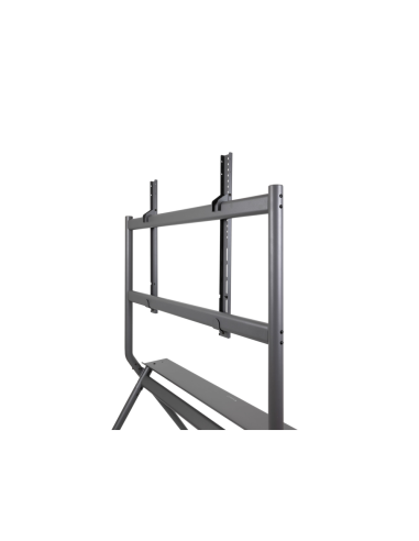 TooQ iSTAND Soporte de Suelo con Ruedas para Pantallas 50"- 86", Gris