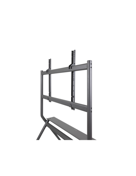 TooQ iSTAND Soporte de Suelo con Ruedas para Pantallas 50"- 86", Gris