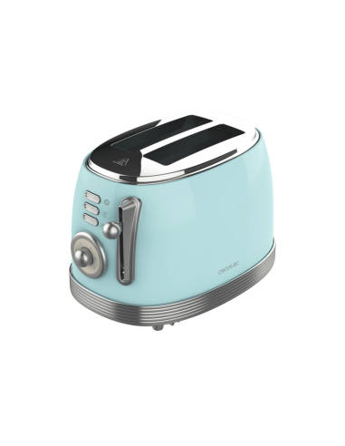 Cecotec Vintage 800 6 2 rebanada(s) 850 W Azul