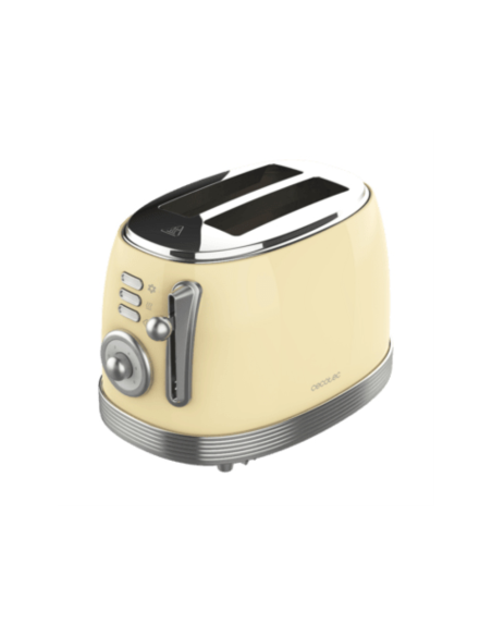 Cecotec Vintage 800 6 2 rebanada(s) 850 W Amarillo